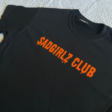 Load image into Gallery viewer, Spooky sadgirlz club tee
