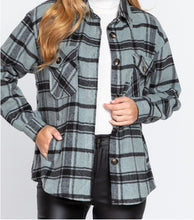 Load image into Gallery viewer, Plaid jacket
